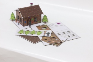 Igra Junior 200108 Lebkuchenhaus bedruckt H0