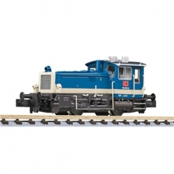 Liliput 162591 Diesel Rangierlokomotive, 332 025-6, DB, ozeanblau, Ep.V N-Spur