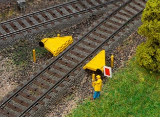 Faller 120321 2 Klapp-Prellb�cke H0