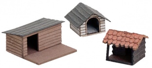 Noch 14364 Hundeh�tten H0