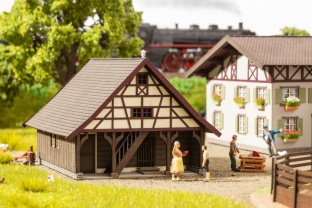 Noch 66715 Laser-Cut Bausatz Landwirtschaftliches Nebengeb�ude H0