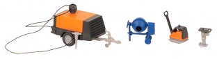Faller 180344 Baumaschinen-Set H0
