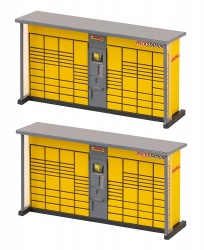 Faller 180281 2Stk. Packstationen DHL H0