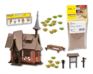 Noch 65617 Themen-Set Wanderausflug zum Hexenhaus H0