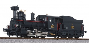 Liliput 131963 GKB Schlepptenderdampflok 677 Ep.III H0