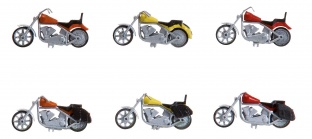 Faller 180603 6 Motorr�der in H0