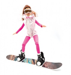J�gerndorfer 10019 Sarah Katharina mit Snowboard