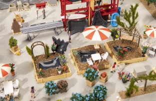 Faller 180342 Ausgestaltungs-Set Garten-Center H0
