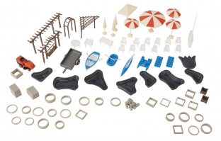 Faller 180342 Ausgestaltungs-Set Garten-Center H0