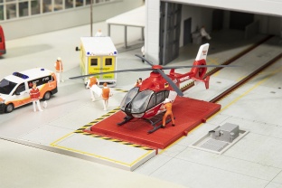 Faller 131020  Hubschrauber EC135 Luftrettung 1:87