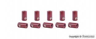 Viessmann 6882 Muffen braun, 10 St�ck