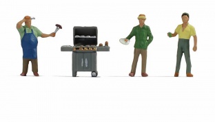 Noch 15593 Beim Grillen H0