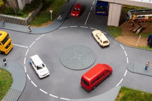 Faller 180277 Mini-Kreisverkehr und Verkehrsinsel H0