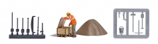 Busch 7967 Gleisbauarbeiter Epoche 5 H0