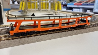 Kleinbahn 362 �BB Doppelstock-Autotransportwagen orange H0