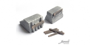 Juweela 28278 Prellbock Beton H0