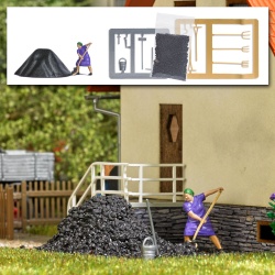 Busch 7927 Action Set: Kohle schaufeln H0