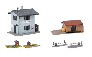 Faller 190141 Aktions-Set Am Bahn�bergang H0