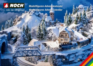 Noch 36996 Figuren-Adventskalender N-Spur