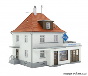 Kibri 38202 Wohnhaus mit Werkstatt H0