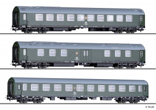 Tillig 70048 3tlg. Reisezugwagenset DR H0