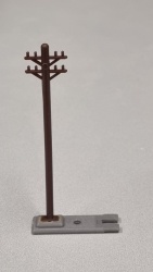 Kleinbahn 649 Telegrafenmast H0