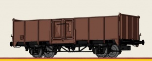 Brawa 50073 Offener G�terwagen Omm �BB H0