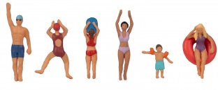 Faller 151687 Beim Baden und Schwimmen H0