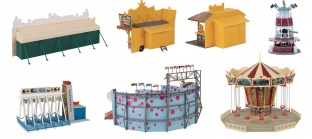 Faller 140460 Kirmes-Set Jahrmarktvergn�gen H0