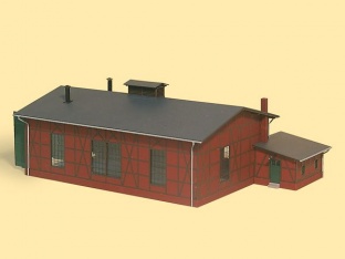 Auhagen 14470 Lokschuppen zweist�ndig N-Spur