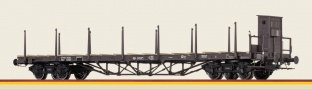 Brawa 50657 Drehgestellflachwagen Rlyf Nord H0