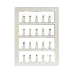 Busch 1489 Nummernsteine H0