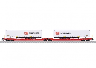 M�rklin 47470 Doppel-Taschenwagen Sdggmrss 738 H0 AC