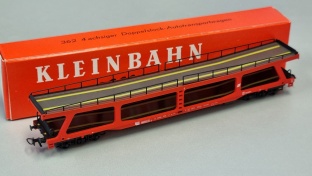 Kleinbahn 362 �BB Doppelstock-Autotransportwagen verkehrsrot H0