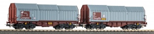 Piko 28308 2er Set Teleskophaubenwagen FS IV H0