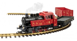 Piko 02412 Weihnachtsset Gterzug BR 80 + 2 Gterwagen G-Spur