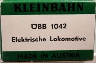 Kleinbahn 1042.655 tannengr�n �BB H0