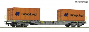 Roco 6600304 Containertragwagen, PKP H0