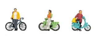 Noch 36896 Fahrradfahrer N-Spur