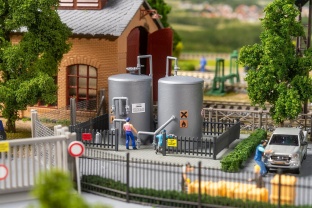 Faller 131338 2 Lagertanks H0