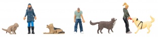 Faller 151745 Spazierg�nger mit Hunden H0