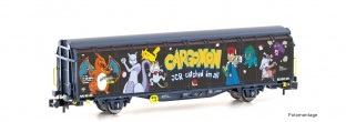 Hobbytrain H24671 Schiebewandwagen Hbbillns SBB, Ep.VI Graffiti-Serie (9) N-Spur
