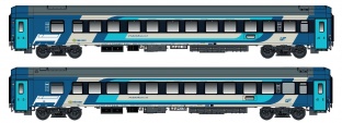 L.S. Models LS98005N  2er Set Schlafwagen WLABmz 123.1 MAV, Ep.VI N-Spur