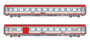 ASM 258177  2er Set Personenwagen BDbmpsz + Bmz �BB, Ep.VI N-Spur