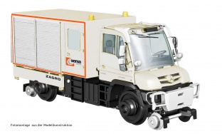 Hobbytrain H43202S Zweiwege Unimog U423 Sersa, Ep.VI, Sound H0