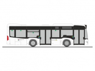 Rietze 67955 Mercedes-Benz Citaro K�12 Salzburg Verkehr (AT) 1:87