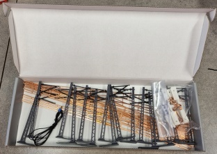 Kleinbahn Set Oberleitung / Figur 14 + OB