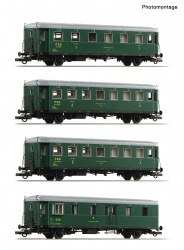Roco 6220282 4-tlg. Set: Personenzug, CSD AC