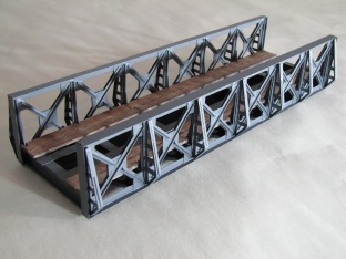 Hack V24 Vorflutbr�cke gerade 24 cm H0