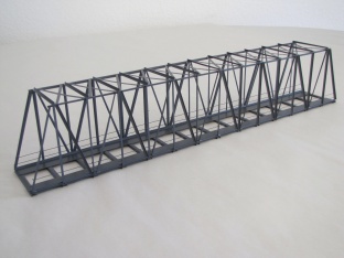 Hack K50S Kastenbr�cke 49,5 cm 1-gleisig H0